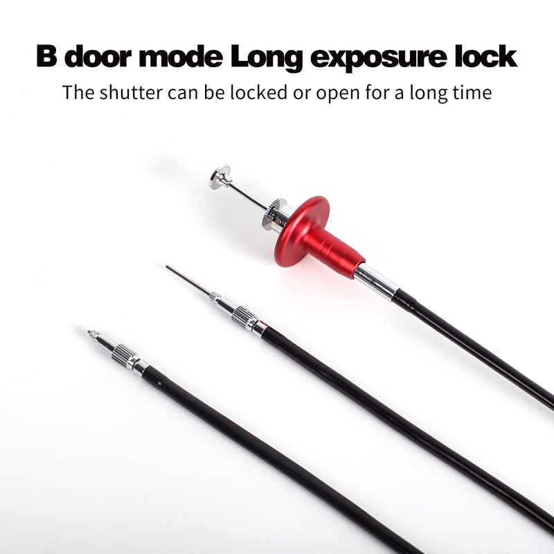eTone Shutter Release Cable 100cm 39â€ for Nikon Fujifilm Canon Olympus TLR SLR Camera - Image 4